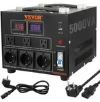 VEVOR 5000W Spannungswandler Transformator AC 110V⇋220V Transformer Wandler...