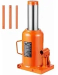 VEVOR hydraulischer Wagenheber, 50 t Stempelwagenheber Flaschenwagenheber mit...