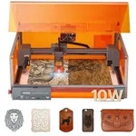 VEVOR Lasergravierer, 10 W, Lasergravur- & Schneidemaschine mit Geh&auml;use,