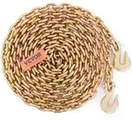 VEVOR Transportbinderkette G80 Abschleppkette mit Haken, 2222,6kg Last,...