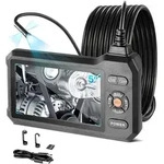 VEVOR Triple Lens Endoskopkamera mit 5 Zoll Bildschirm, 3000mAh Akku