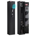 VEVOR Waffenschrank Gewehrschrank mit digitalem Tastenfeld & Schl&uuml;ssel,
