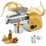 VEVOR Elektrische &Ouml;lpresse 5 kg/h, &Ouml;lm&uuml;hle 1250 W, Automatische...