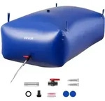 VEVOR Wasserspeicherblase, 1000 L PVC-Weichwasserbeutel,...