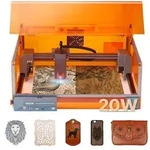VEVOR Lasergravierer, 20 W, Lasergravur- & Schneidemaschine mit Geh&auml;use,