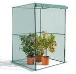 VEVOR Pflanzenschutzzelt, 1200x1200x1800 mm Pflanzenschutznetz, T&uuml;r mit