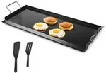 VEVOR Grillplatte Grillpfanne Karbonstahl universelle rechteckige Platte (812 x...