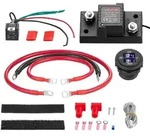 VEVOR Doppelbatterie Trennrelais Kit, 12 V 80 A 0,6 m 13.3 mm2 (6 AWG),