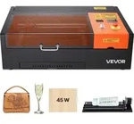 VEVOR Lasergravierer CO2 45W, 300x200 mm, Tisch-CO2-Lasergravurmaschine mit
