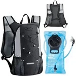 VEVOR Trinkrucksack 8 L isolierter Rucksack mit 2 L TPU-Wasserblase Laufrucksack
