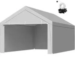 VEVOR Carport-Ersatzdach, 6,09 x 3,96m, tragbare Garagenzeltplane mit...