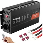 VEVOR Wechselrichter mit reiner Sinuswelle 1000W DC 12V AC 230V...