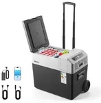 VEVOR Kompressor K&uuml;hlbox 40 L, Auto K&uuml;hlschrank mit Griff, App-Steuerung &...