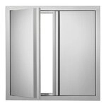 VEVOR Grill-Zugangst&uuml;r, 610 x 610 mm, doppelte Au&szlig;enk&uuml;chent&uuml;r,...