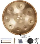VEVOR Handpan Drum, 55 cm, 9-Ton-Stahlzungentrommel, 432 Hz, D-Moll, mit...