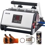 VEVOR Tassenpresse Becherdruckmaschine Mug Sublimationspresse 887 ml Wei&szlig;,...