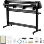 VEVOR Vinylschneidemaschine mit 135 cm max. Zufuhrbreite & Doppelklingen &