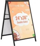 VEVOR Kundenstopper Gehwegaufsteller Werbetafel 61 x 91 cm, Plakatst&auml;nder...
