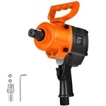 VEVOR Druckluft-Schlagschrauber, 2,54 cm Antrieb, Doppelhammer-Schlagpistole, bis zu