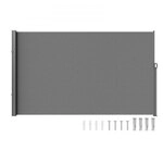 VEVOR Seitenmarkise 200 x 300 cm Seitenwandmarkise aus 180 g/m2 Polyestergewebe...