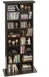 VEVOR Medienregal, 8-lagiges CD-Regal, 559x222x1295 mm, Multimedia-Aufbewahrung...