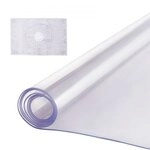 VEVOR Kunststoff-Tischdecke, 40 x 80 Zoll, 2,0 mm dick, transparenter...