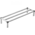 VEVOR Aluminium-Stauregal, 48 x 14 Zoll gro&szlig;es kommerzielles Bodenregal f&uuml;r