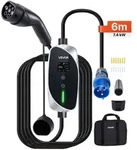 VEVOR Mobile Wallbox, 7,4 kW, 32 A, Typ 2 Ladestation, Tragbares...