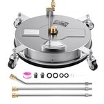 VEVOR Hochdruckreiniger-Oberfl&auml;chenreiniger 419mm Bodenreiniger mit R&auml;dern,