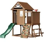 VEVOR Holzspielhaus Kinderspielhaus, Gartenhaus f&uuml;r Kinder ab 2 Jahren,