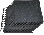 VEVOR 24 x Puzzlematte Bodenschutzmatte 610 x 610 x 10 mm, Hochdichte