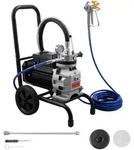 VEVOR Membran-Airless-Farbspritzger&auml;t 1500 W, Rollbares Farbspritzger&auml;t mit...