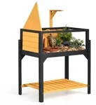VEVOR Schildkr&ouml;tenhaus Schildkr&ouml;tengehege Reptilienk&auml;fig 840x510x900 mm, f&uuml;r
