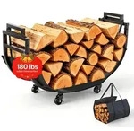 VEVOR Kaminholzregal Brennholzregal Feuerholzregal Kaminholzst&auml;nder 805 mm,...