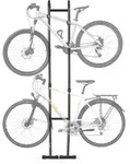 VEVOR Fahrradst&auml;nder Vertikaler Abstellst&auml;nder f&uuml;r 2 Fahrr&auml;der Schwarz,
