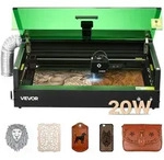 VEVOR Lasergravierer, 20 W, Lasergravur- & Schneidemaschine mit integrierter...