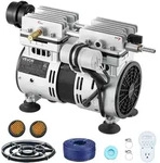 VEVOR Teichbel&uuml;fter, Teichbel&uuml;ftungspumpen-Set, 550-W-Teichbel&uuml;ftungssystem, 1400