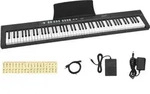 VEVOR Digitalpiano 88 Tasten Halbgewichtet E-Piano Elektronisches Keyboard Geeignet