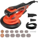 VEVOR 400W B&uuml;rstenloser Exzenterschleifer mit 127mm & 152mm Schleifteller,