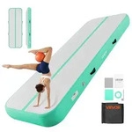 VEVOR Aufblasbare Gymnastikmatte 300x100x20 cm Airtrack-Turnmatte f&uuml;r Training,