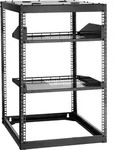 VEVOR 16U Open Frame Netzwerk-Rack, 585 mm Tiefe, zur Wandmontage oder als