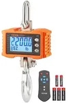 VEVOR Industrielle H&auml;ngewaage, 1000 kg, robuste digitale Kranwaage mit