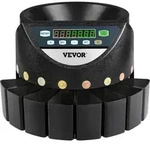 VEVOR Geldz&auml;hlmaschine m&uuml;nzen 220 V, Kleingeld Sortierer 300 M&uuml;nzen pro Min,