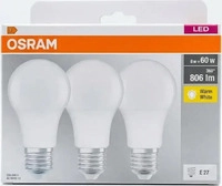 Osram LED Classic A60 - 8W E27 Warmwei&szlig; Matt (30er Pack)