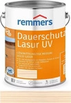Remmers Dauershutz-Lasur Langzeit-Lasur UV 5 L Holzschutz Holzlasur - Wei&szlig;