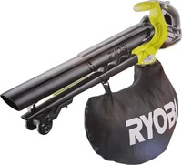 Ryobi OBV18 Akku-Laubbl&auml;ser-Laubsauger 18 V ONE+ 1,3 Ah Set Laubblasen Saugen
