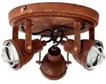 Brilliant Deckenstrahler Bente Rost Industrial GU10 max. 4W schwenkbar