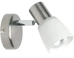 Brilliant Wandspot Luca eisen/chrom E14 max. 40W schwenkbar