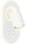Brilliant LED Wandleuchte Kimon wei&szlig; GU10+LED 9,5W 3000K Warmwei&szlig; schwenkbar...