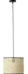 Brilliant Pendelleuchte Wiley Rattan Metall E27 max. 60W &Oslash;30cm